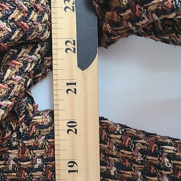 Windridge Cheryl Nash Women's Ginger Tweed Blazer Size 8 - Picture 9 of 10